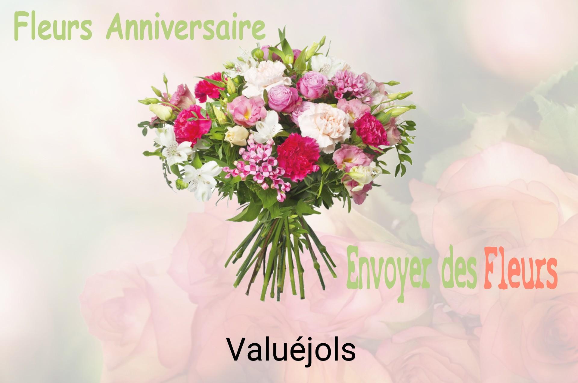 Bouquet de fleurs d’anniversaire livré à Valuéjols