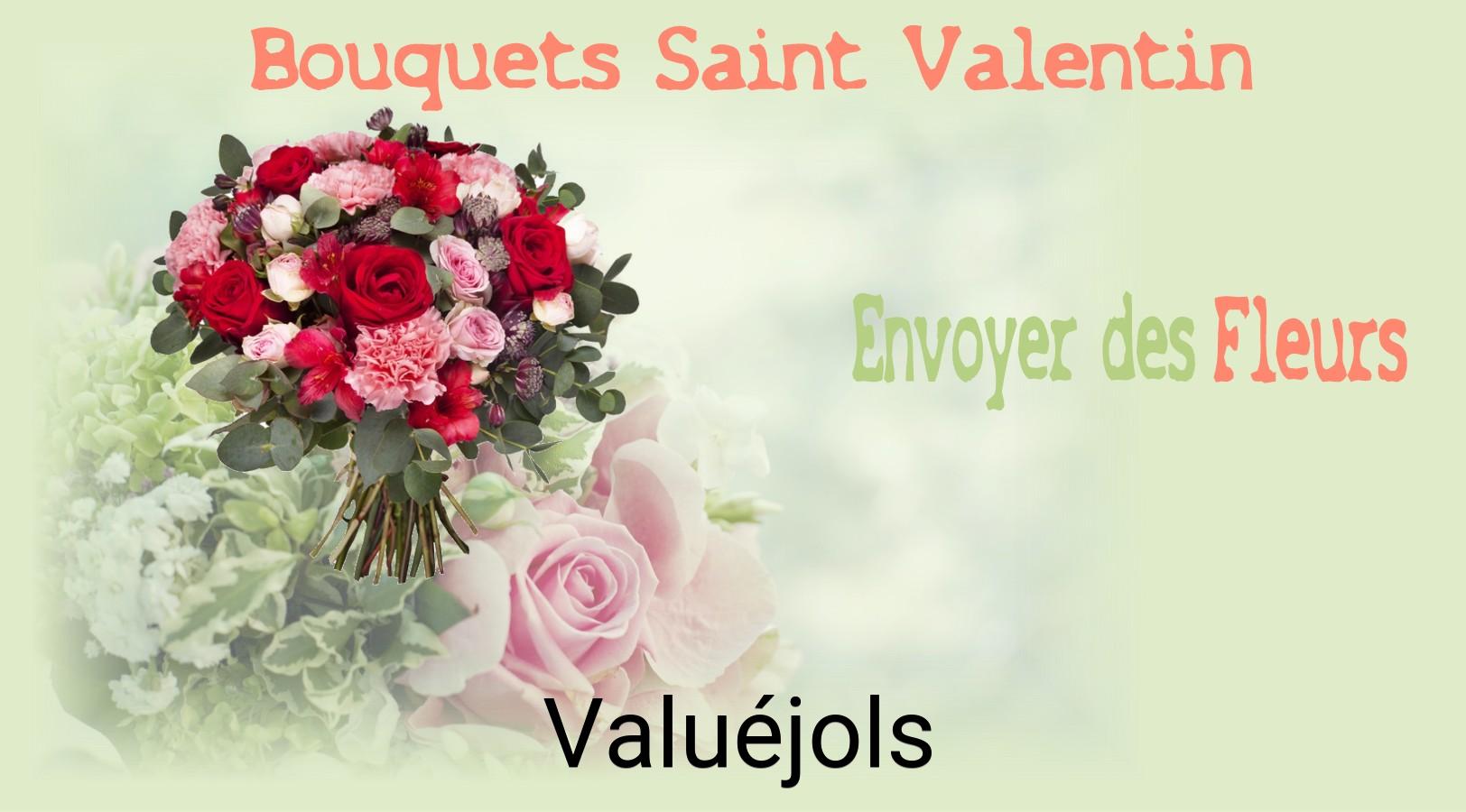 Roses de Saint-Valentin livrées à Valuéjols